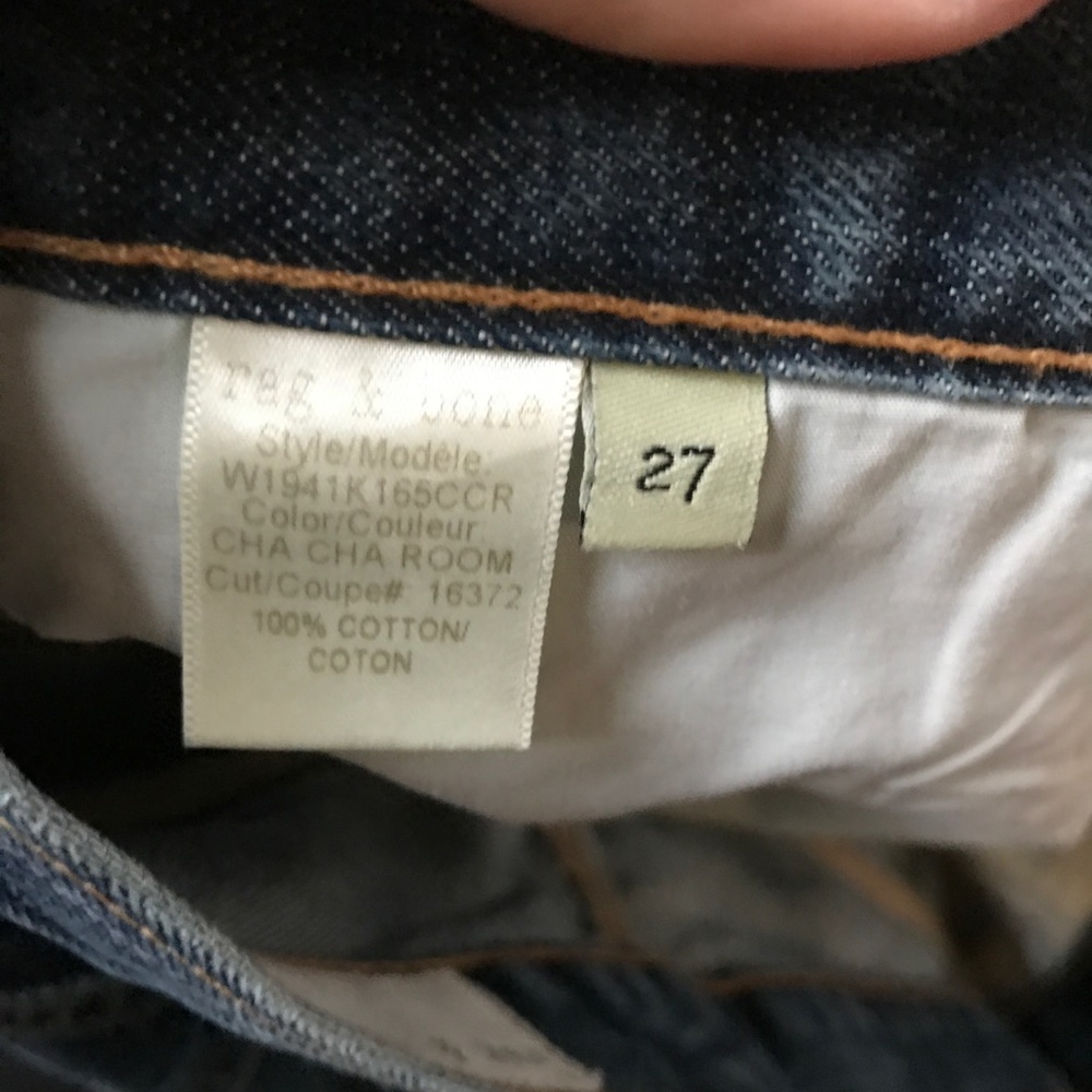 Rag and Bone • Lou High Rise Denim Cutoff Shorts - Picture 8 of 8